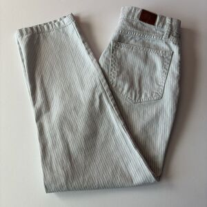 BDG Urban Outfitters UO Women's Slim Straight Button Fly Striped Jeans Size 28